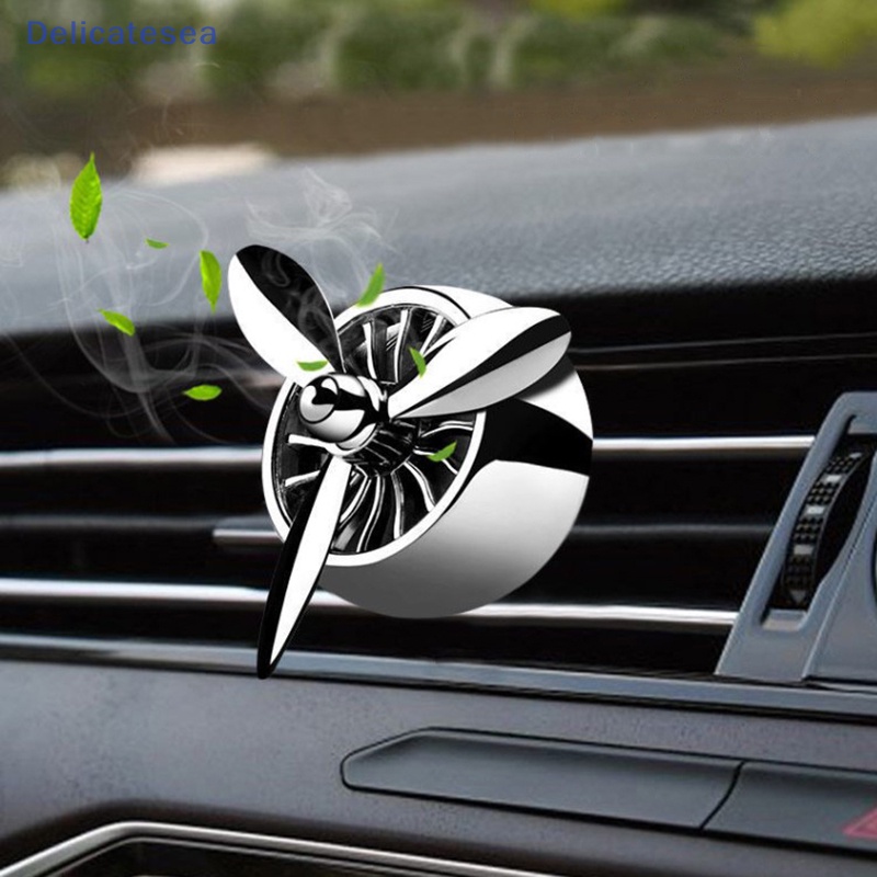 delicatesea-ไฟ-led-ปรับอากาศในรถยนต์-รูปใบพัด-คลิประบายอากาศ-พัดลม-ยานพาหนะ-อุปกรณ์ตกแต่งภายในรถยนต์