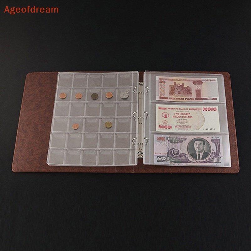ageofdream-ใหม่-สมุดอัลบั้มใส่ธนบัตร-pvc-3-ช่อง-1-หน้า