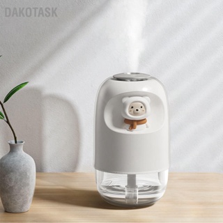  DAKOTASK ความชื้นขนาดเล็ก ABS การชาร์จ USB ความชื้นในครัวเรือนปิดเสียงพร้อมไฟกลางคืนสำหรับห้องนอนสำนักงาน