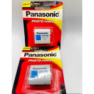 ถูกมาก ถ่าน Panasonic CRP2, CR-P2 LITHIUM  6V ของใหม่  ของแท้