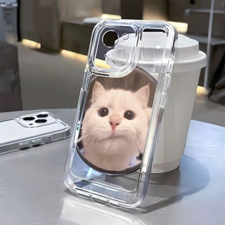 เคสโทรศัพท์มือถือ แบบนิ่ม ลายการ์ตูนแมว สําหรับ Apple Iphone 12 118p 713 14Promax