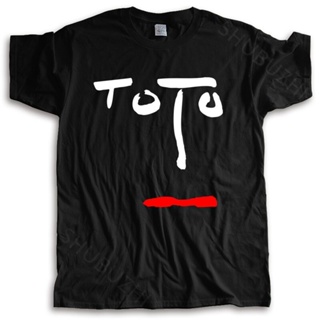 เสื้อยืด ผ้าฝ้าย พิมพ์ลาย TOTO Face Symbol Rock Band Legend พลัสไซซ์ สีขาว แฟชั่นฤดูร้อน สําหรับผู้ชาย