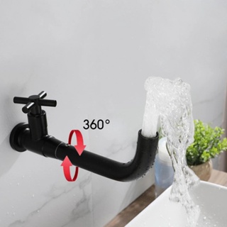 Faucet Basin Faucet Ceramic Valve Contemporary Mop Pool Tap Stainless Steel