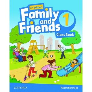 Bundanjai (หนังสือเรียนภาษาอังกฤษ Oxford) New Family and Friends 2nd ED 1 : Classbook (P)