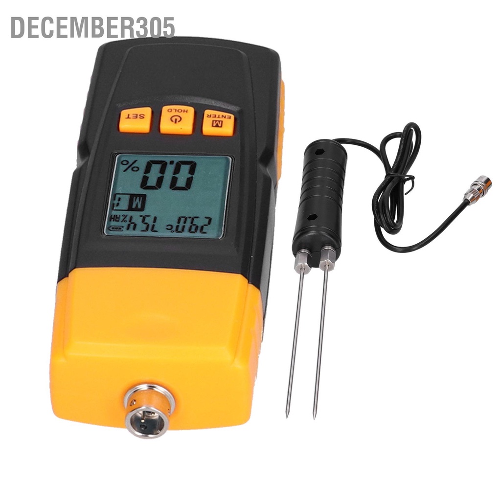 december305-เครื่องวัดความชื้นไม้แบบเข็ม-4-เกียร์-มัลติฟังก์ชั่นวัดอุณหภูมิเครื่องวัดความชื้นไม้
