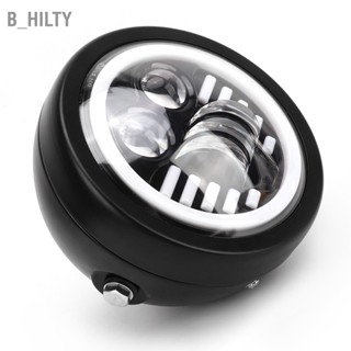 B_HILTY 12V 6.5in รถจักรยานยนต์ LED ไฟหน้า 12-80V DC Dual Color IP67 กันน้ำ DRL รอบไฟหน้าเปลี่ยนสำหรับ Suzuki