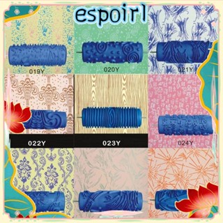 Espo ลูกกลิ้งทาสี วอลเปเปอร์ แปรงทาสี พื้นผิวสี พิมพ์ลายศิลปะ สําหรับตกแต่งบ้าน