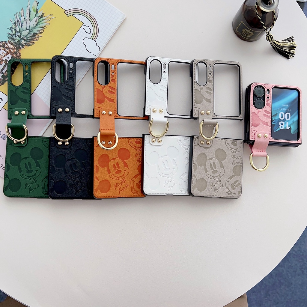 เคสโทรศัพท์มือถือ-ฝาพับ-พร้อมแหวนตั้งโทรศัพท์-สําหรับ-oppo-find-n2-n2flip