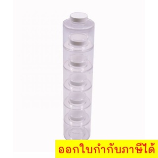 ที่เก็บเครื่องปรุง 6 ช่อง สามารถวางซ้อนได้ 6 ชั้น