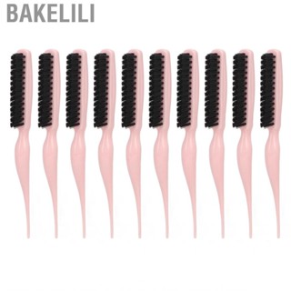 Bakelili Styling Brush Comfortable Smoothing Ergonomic Design Improve Hair Volume Teasing for Home and Travel