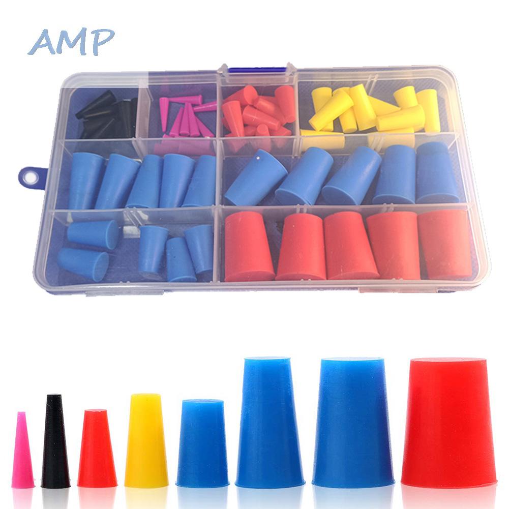 new-8-cone-plugs-plugs-assortment-repair-tools-replacement-part-silicone-60-pcs