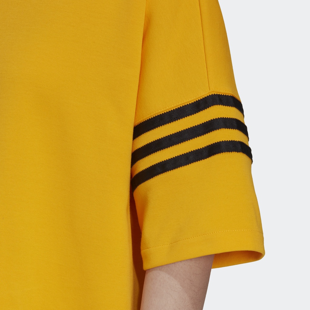 adidas-ไลฟ์สไตล์-ชุดกระโปรงเสื้อยืด-adicolor-neuclassics-ผู้หญิง-สีเหลือง-hm1748