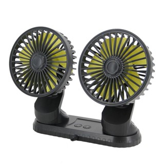 Sale! F404 Fan Universal Adjustable Angle Dual Head USB 3-Speed Adjustable USB Fan