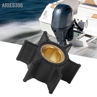 Aries306 ใบพัดปั๊มน้ำนอกเรือ 6 ใบ 47‑8037481 ทดแทนสำหรับเครื่องยนต์ Mariner 8hp 4 จังหวะ ปี 2005