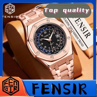 Fensir FENSIR พร้อมส่ง นาฬิกาข้อมือควอตซ์แฟชั่น สายแสตนเลส กันน้ํา มีปฏิทิน ไม่ซ้ําใคร สไตล์เกาหลี สําหรับบุรุษ นักเรียน