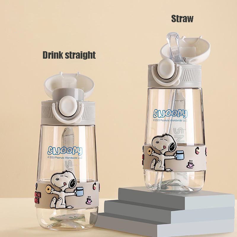 500ml-น่ารัก-snoopy-straw-cup-straight-drinking-cup-kawaii-cartoon-fall-proof-straw-water-bottle-children-amp-39-s-gift-summer-portable-cup