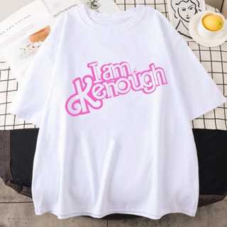 【พร้อมส่ง】เสื้อยืดผ้าฝ้าย 100% พิมพ์ลาย I Am Kenough แนวสตรีท ฮาราจูกุ แนวตลก เหมาะกับหน้าร้อน สําหรับผู้ชาย และผู้หญิง 2023