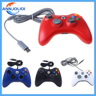 Ann จอยสติ๊กควบคุมเกม แบบใช้สาย USB สําหรับ Xbox 360