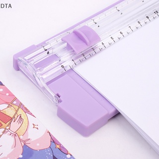 Dta เครื่องตัดกระดาษ ขนาด A5 แบบพกพา หลากสี สําหรับสมุดภาพ กระดาษ DIY