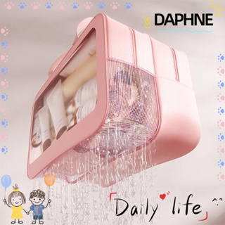 Daphne กระเป๋าซักผ้า PVC กันน้ํา ความจุขนาดใหญ่ แบบพกพา