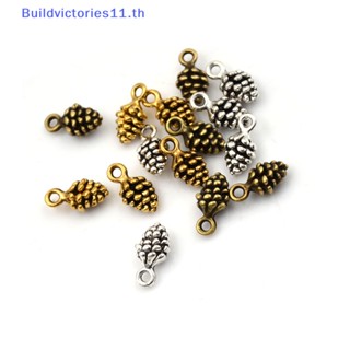Buildvictories11 จี้สร้อยคอ สร้อยข้อมือ รูปตัว Ch สไตล์ทิเบตโบราณ DIY 10 ชิ้น