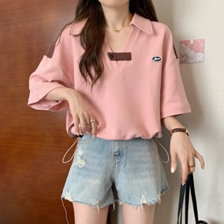 เสื้อครอป เสื้อแฟชั่นผู้หญิง สีพื้น สําหรับผู้หญิง ใส่ไปคลับ ปาร์ตี้ 2023 NEW A29J2BG JN Studio
