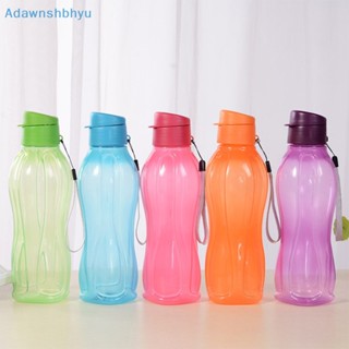 Adhyu ขวดน้ําพลาสติก ความจุขนาดใหญ่ 800 มล. แบบพกพา สีพื้น สําหรับเล่นกีฬากลางแจ้ง