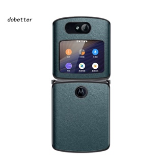 &lt;Dobetter&gt; เคสโทรศัพท์มือถือ ป้องกันรอยนิ้วมือ กันกระแทก สําหรับ Motorola Razr 5G