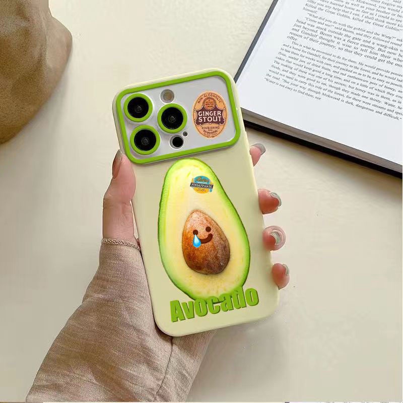 ใหม่-เคสโทรศัพท์มือถือนิ่ม-ลายอะโวคาโด-กันเหงื่อ-สําหรับ-apple-iphone-14promax-13pro-12-11-7p-ov1o