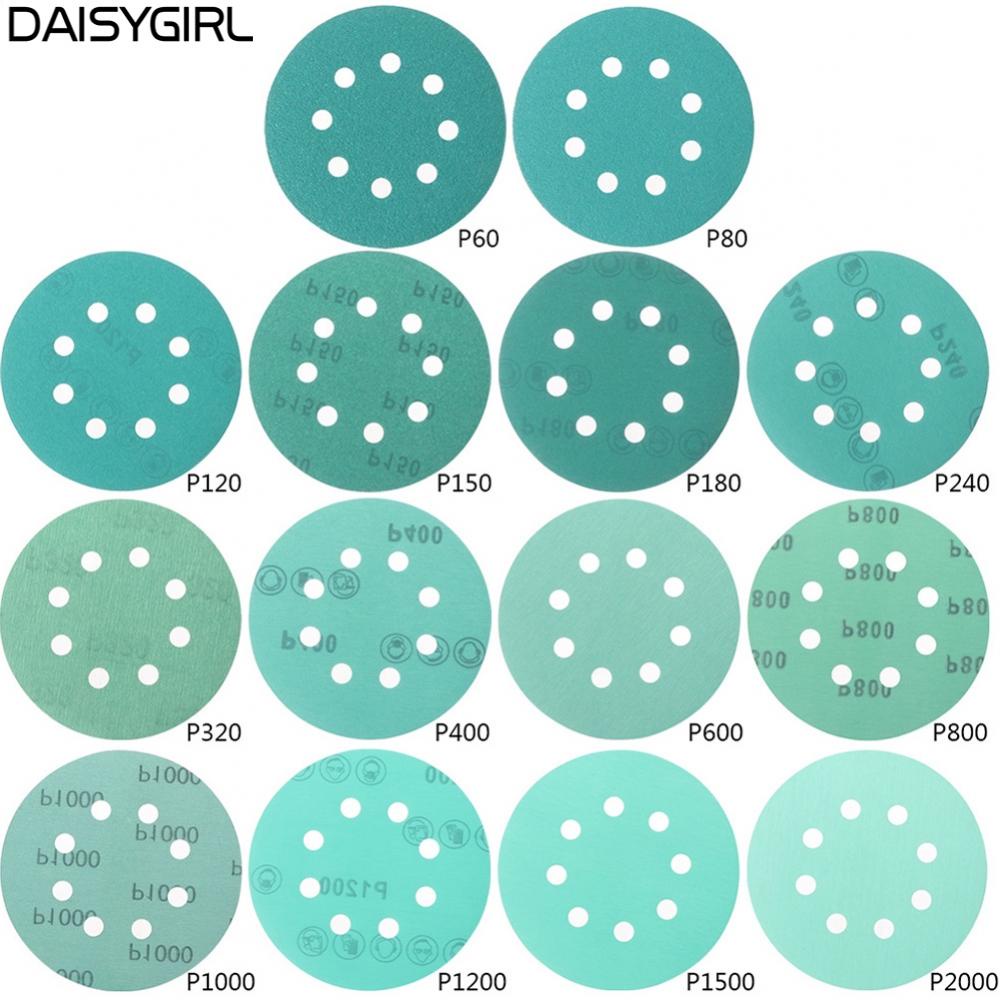 daisyg-sanding-discs-film-sandpaper-green-wear-resisting-zirconia-alumina-hard-wood