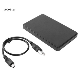 &lt;Dobetter&gt; กล่องฮาร์ดดิสก์ภายนอก USB 30 20 5Gbps SATA 25 นิ้ว สําหรับ PC
