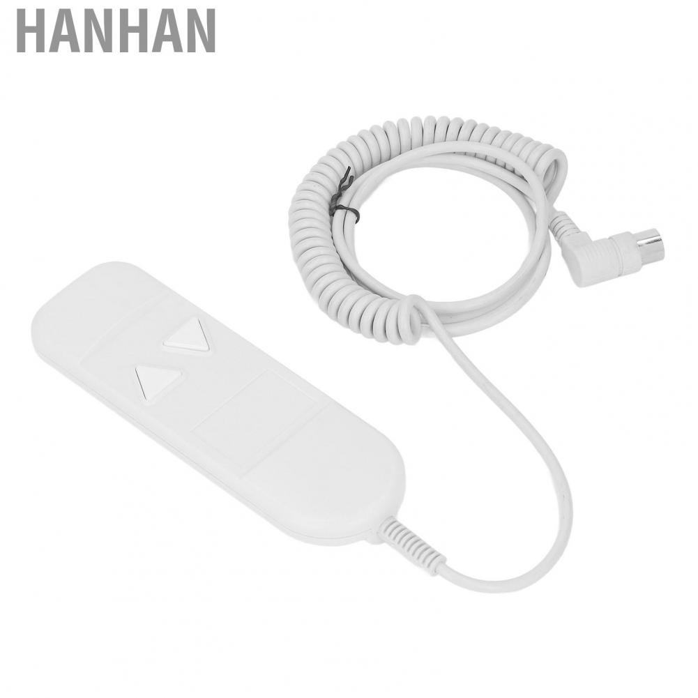 8 Pin 2 Knop Afstandsbediening Handset Controller Plastic Handbediening Vervanging voor Lift Stoel Power Recliner Extension Coiled Kabel