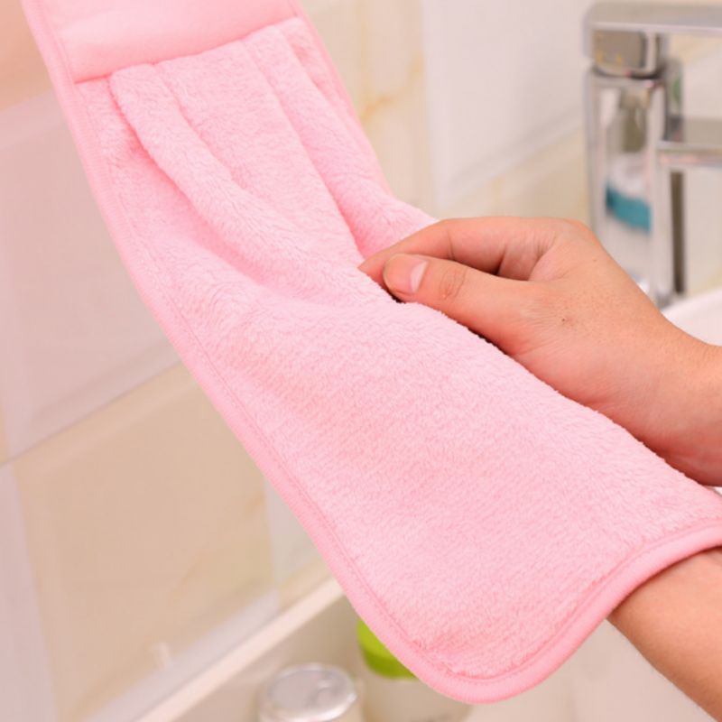 ผ้าเช็ดมือ-ผ้าเช็ดมือนาโน-แบบแขวน-มี-3-สีให้เลือก-ผ้าเช็ดมือขนนุ่ม-ดูดซับน้ำได้ดี-ผ้าเช็ดเอนกประสงค์