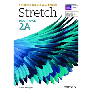 Bundanjai (หนังสือเรียนภาษาอังกฤษ Oxford) Stretch 2 Multi-Pack A : Students Book and Workbook (P)