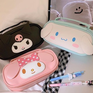 Sanrio กระเป๋าดินสอ กระเป๋าเครื่องเขียน ขนาดใหญ่ จุของได้เยอะ สําหรับเด็กผู้หญิง นักเรียน ออฟฟิศ