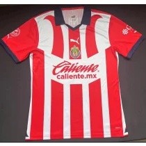 เสื้อกีฬาแขนสั้น ลายทีมชาติฟุตบอล Chivas Fans * 2324 ชุดเหย้า พร้อมตัวเลข และชื่อ