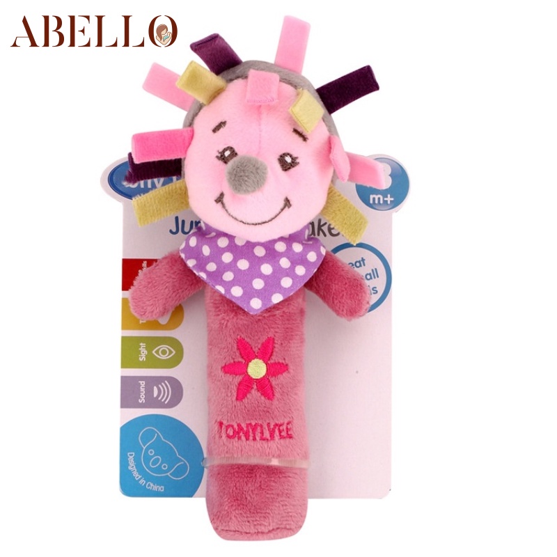 abello-ของเล่นเด็กทารกแรกเกิด-ตุ๊กตาการ์ตูนสัตว์ถือของเล่นเด็ก