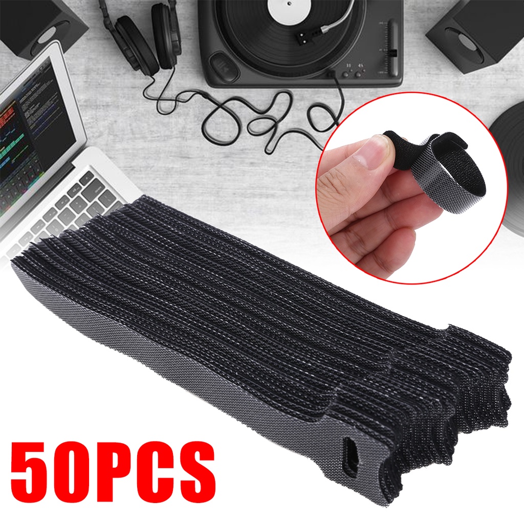 สายเคเบิลหูฟัง-velcro-50-ชิ้น