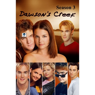 แผ่นดีวีดี หนังใหม่ Dawsons Creek Season 3 (1999) ก๊วนวุ่นลุ้นรัก ปี 3 (23 ตอน) (เสียง ไทย | ซับ ไม่มี) ดีวีดีหนัง