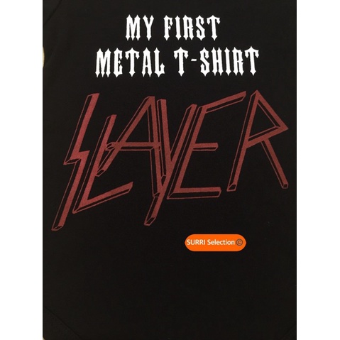 slayer-my-first-metal-เสื้อยืดรอมเปอร์เด็กทารก-เสื้อผ้าเด็ก-ชุดจัมพ์สูท-วันพีช-21au
