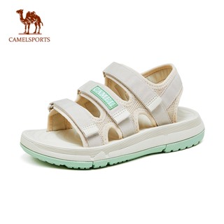 CAMEL SPORTS รองเท้าแตะชายหาด เปิดนิ้วเท้า พื้นนิ่ม ใส่สบาย แฟชั่นสําหรับผู้หญิง