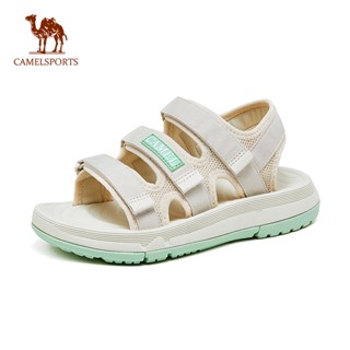 CAMEL SPORTS รองเท้าแตะชายหาด เปิดนิ้วเท้า พื้นนิ่ม ใส่สบาย แฟชั่นสําหรับผู้หญิง