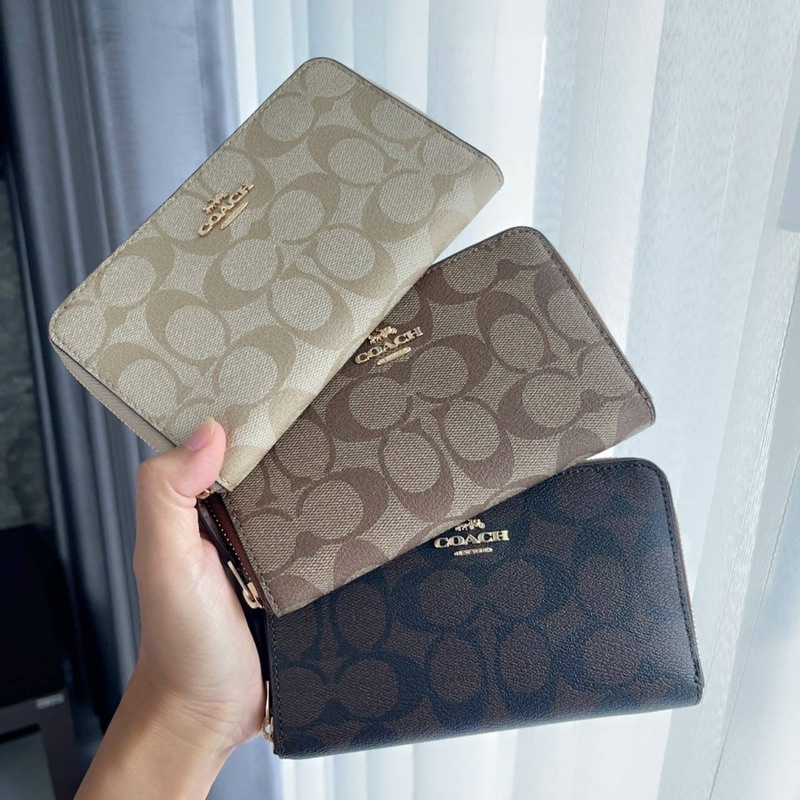 medium-id-zip-wallet-f88913-กระเป๋าสตางค์ซิปยาว-coac-h-กระเป๋าสตางค์สตรี-ที่ใส่บัตร