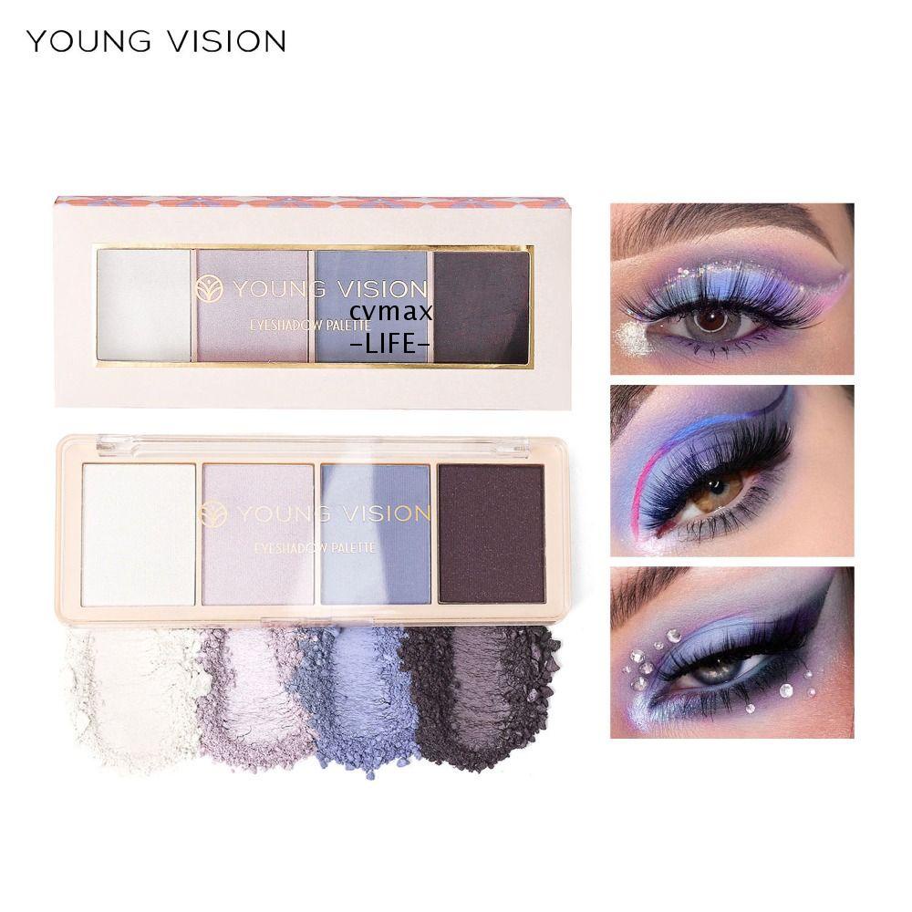 CYMX พาเลทอายแชโดว์ สี่สี เนื้อแมตต์ กันน้ํา ประกายมุก ทินท์สูง ...