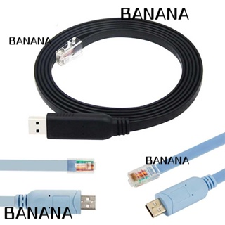 BANANA1 USB Console Cable For H3C Adapter Cable USB to RJ45 Router Rollover Console