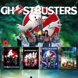 DVD Ghostbusters บริษัทกำจัดผี ภาค 1-4 DVD Master เสียงไทย (เสียง ไทย/อังกฤษ ซับ ไทย/อังกฤษ) DVD