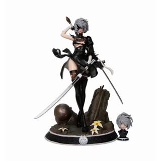 [Spot delivery] HUNTER Neil mechanical Ji game goddess 2B little sister model ornaments hand-made boxed WXQ0