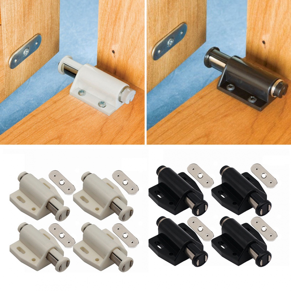 latch-4pcs-bathroom-black-beige-cabinet-doors-cupboard-doors-plastic-iron