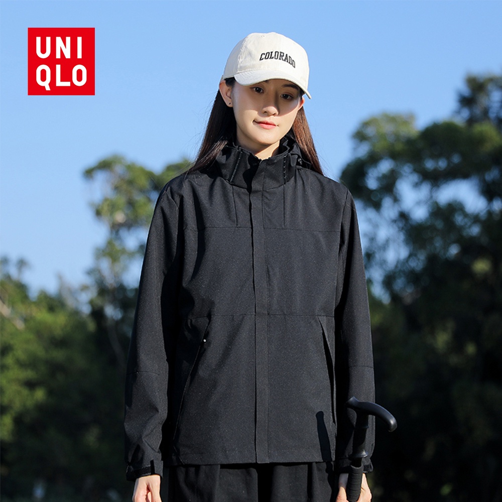 uniqlo-เสื้อแจ็กเก็ตกันฝน-กันน้ํา-คุณภาพสูง-เหมาะกับใส่กลางแจ้ง-สําหรับผู้ชาย-และผู้หญิง-2023-ไซซ์-m-5xl