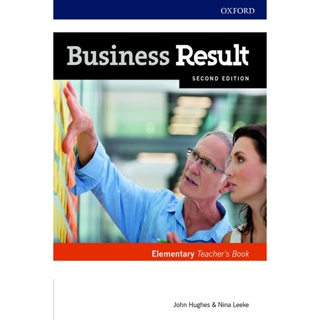Bundanjai (หนังสือเรียนภาษาอังกฤษ Oxford) Business Result 2nd ED Elementary : Teachers Book +DVD (P)